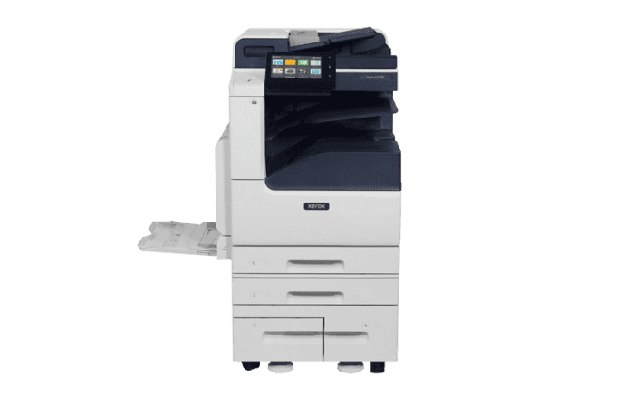 Xerox® VersaLink® B7100 Series, monochrome printer, front view