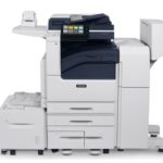 Xerox® VersaLink® B7100 Series, monochrome printer with trays and accessories