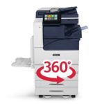 Xerox® VersaLink® B7100 Series, monochrome printer in virtual demonstration and 360° view